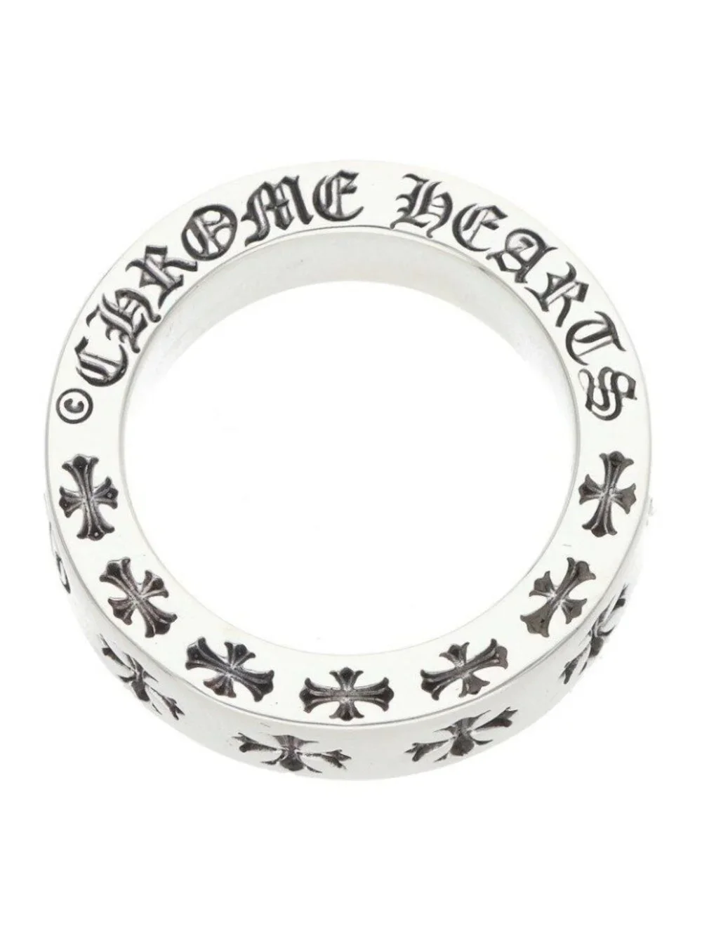 Chrome Hearts Spacer Forever Silver Ring